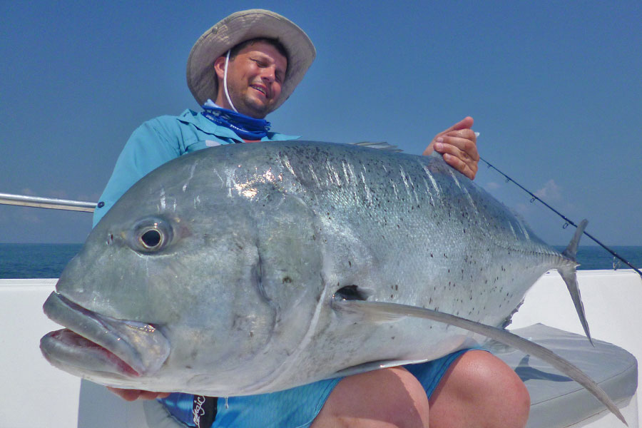 A Big Yellowfin Tuna Out of the Blue